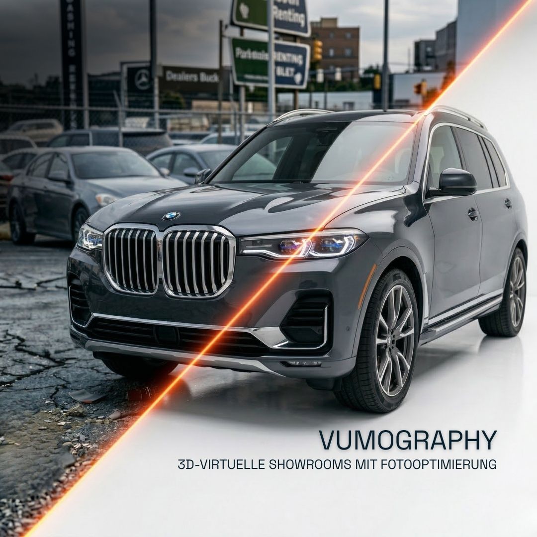 VUMOGRAPHY — 3D-virtuelle Showrooms mit Fotooptimierung